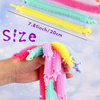Assorted colors of dinosaur sensory noodle strings
