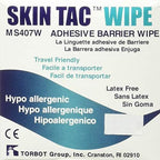 Torbot Group Skin-Tac-H box contents showing 50 individual prep pads.