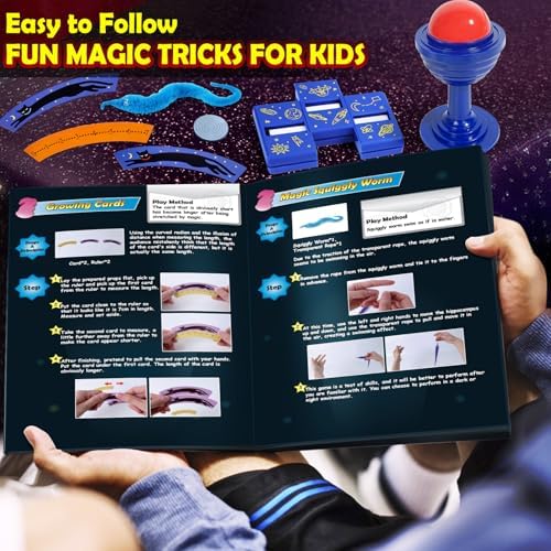 Close up of Patifeed magic wand and illusion accessories