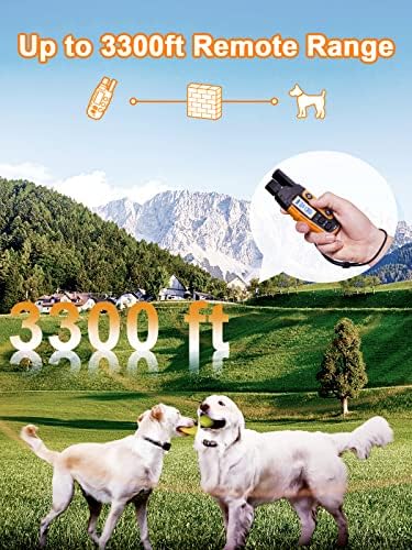 Waterproof Bousnic dog training collar receiver for large dogs