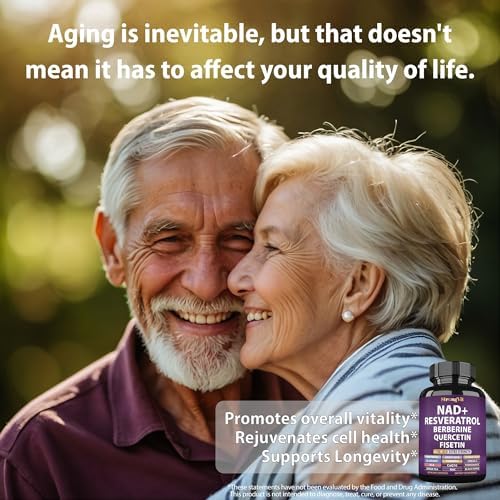 Close up of StrongVit Neumina NAD Resveratrol Supplement cap and seal packaging details