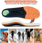 MelSyd plantar fasciitis inserts being trimmed to fit for custom shoe sizing.