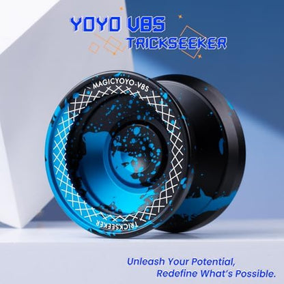 Close up of the ShungRu V8s yoyo bearing and removal tool