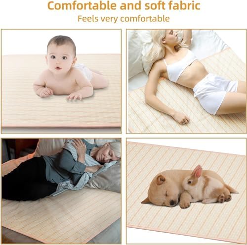 Folded Ntoaujao reusable waterproof underpad for seniors