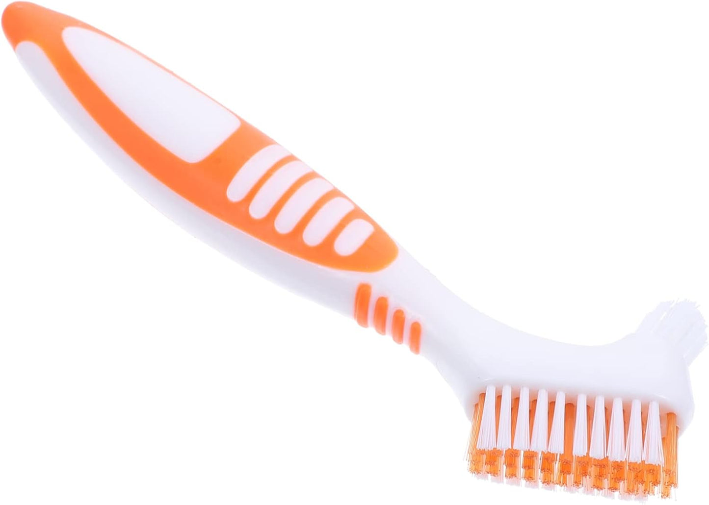 BCOATH Turtle Shell Cleaning Brush front view showing dual nylon brush heads