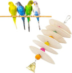 DQITJ bird cuttlebone chew toy front view