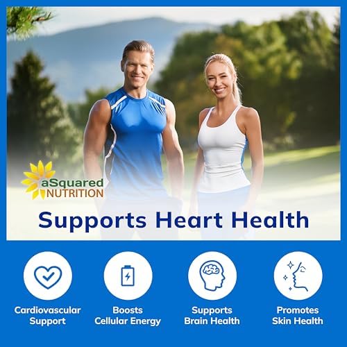 aSquared Nutrition CoQ10 400mg high absorption capsules lifestyle view