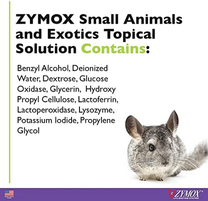 Zymox non toxic paraben free topical remedy for small animal wounds