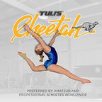 Authentic Tuli's Cheetah heel protector packaging showing small size specifications.