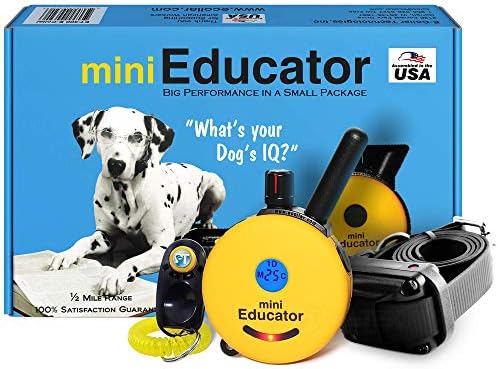 Close up of Educator ET-300 yellow waterproof remote transmitter