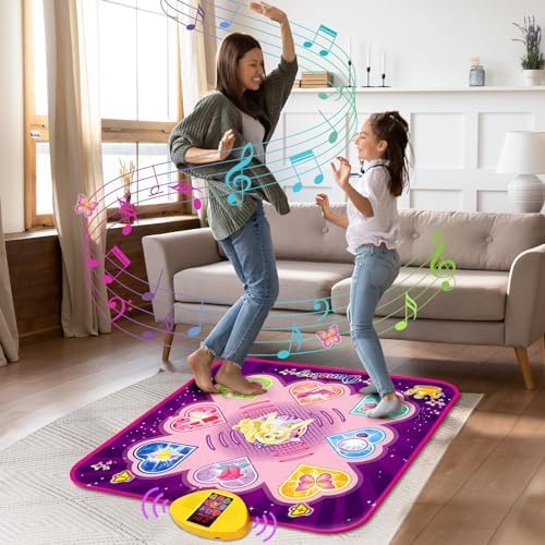 Kizzyea dance mat interactive LED light sequence
