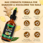 Tiuedu nail repair serum dropper applicator and liquid texture