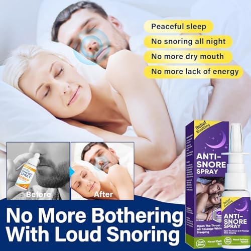 Compact 30ml anti snoring device for portable sleep support