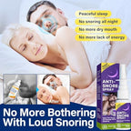 Compact 30ml anti snoring device for portable sleep support