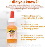 Enfamil Tri-Vi-Sol baby vitamin drops packaging and dropper detail