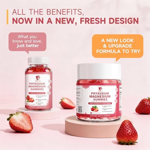 Lukaree strawberry flavored sugar free mineral supplement gummies showing nutrition facts panel.