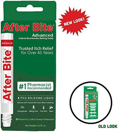 After Bite Advanced Formula with Baking Soda packaging details