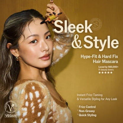 Narka Hype Fit Hair Mascara application on baby hairs