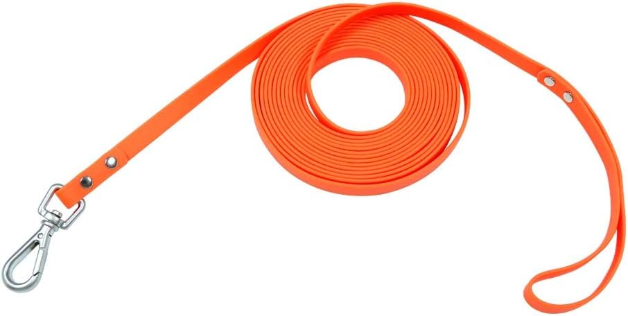 Nimble premium long line lead rolled up neatly for storage.