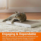 Eco-friendly non-toxic cat scratcher board imported from the USA to protect Indian living room furniture.