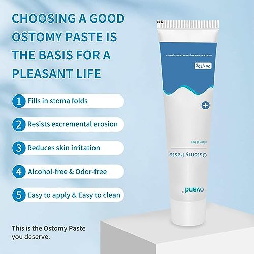 Alcohol free stoma care supplies skin barrier paste for colostomy care