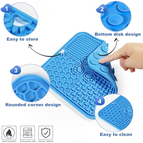 Verwohnt Dog Anxiety Relief Mat with included spatula
