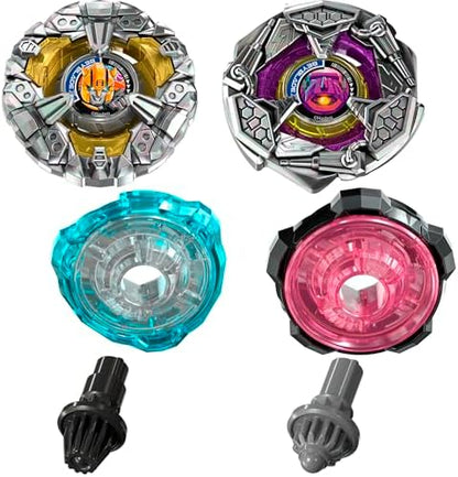 Two included Beyblade X launchers
