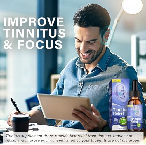ITECFREELY TUHIMO Tinnitus Relief dropper bottle label details