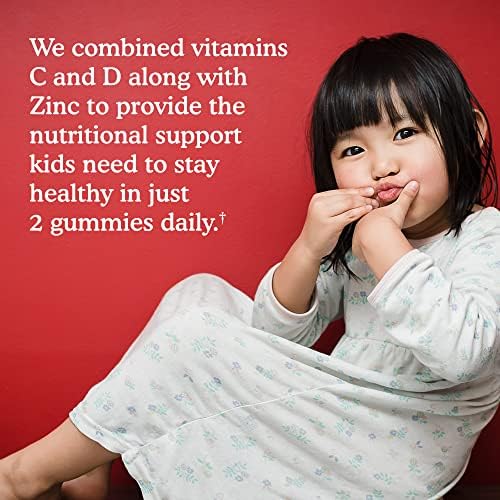 Garden of Life 3-in-1 immune gummies for children ages 4 and older