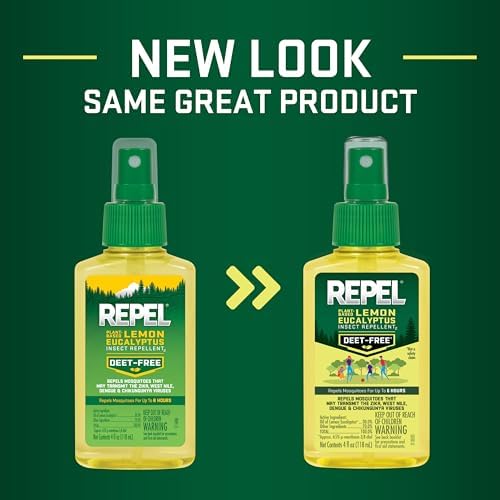 Repel lemon eucalyptus bug spray pack of two displaying thirty percent concentration active ingredient label
