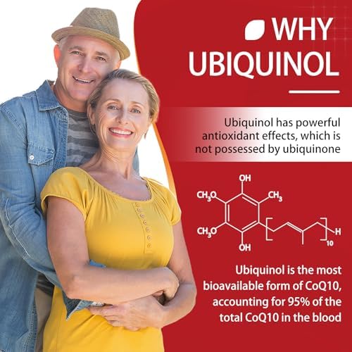 Drfoster CoQ10 Ubiquinol 120 Count softgels texture and size