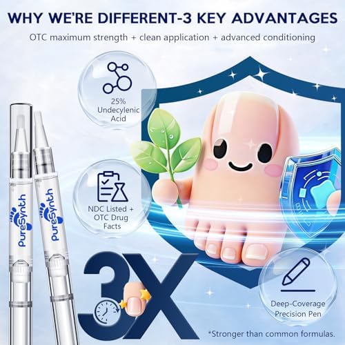 PureSnyth skincare pen pack demonstrating the quick absorbing and non greasy liquid formula.