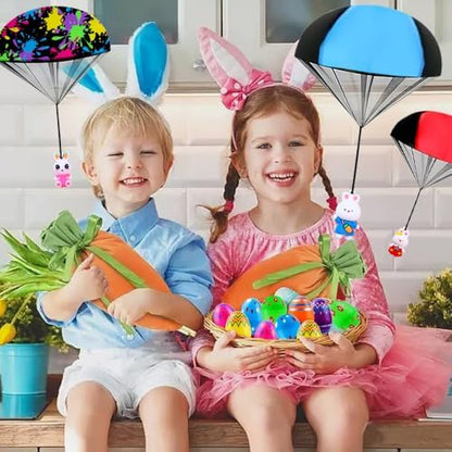 JOICEE eight pack non candy festive basket stuffers displayed in full packaging.