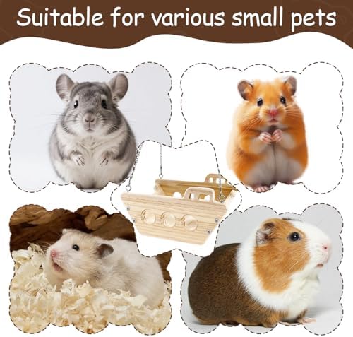 Durable chewing safe pet ledge hammock for chinchilla cage layout details.