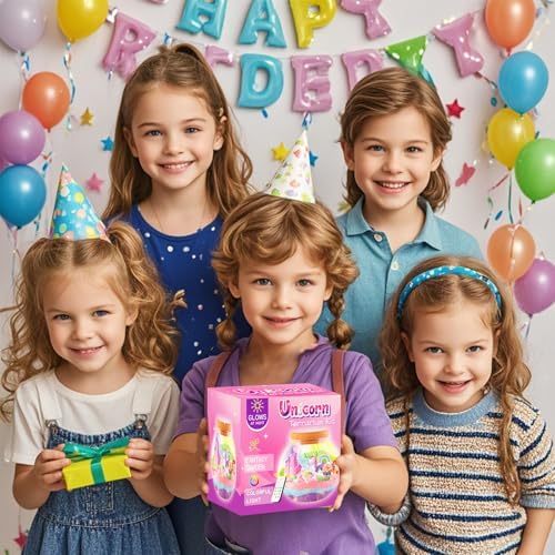 Packaging box of the imported Swaitee arts and crafts birthday gift set for young girls.