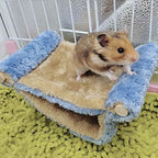 Top resting platform of the Oncpcare hamster sleep bed showing hanging attachment hardware.