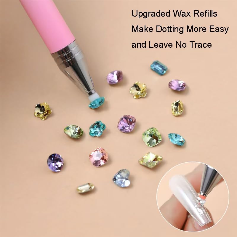 Pinkluce wax pen showing rotary mechanism