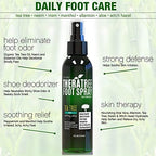 Natural ingredients list on Oleavine TheraTree 4 ounce bottle.
