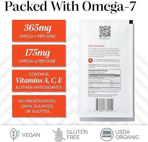 Eco friendly packaging of Sibu organic Himalayan sea buckthorn oil supplement