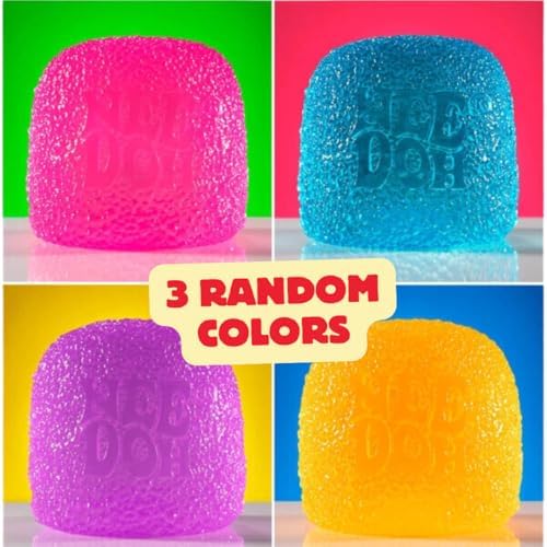 Close up view of the retro candy shape and distinct textured surface of the Schylling NeeDoh Gumdrop