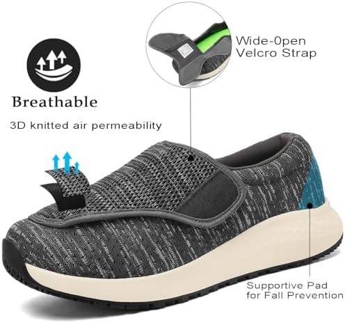 Bottom view of HOMASS non-slip rubber sole for stability and safety.