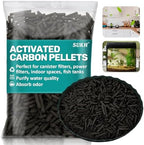 Sukh activated charcoal bulk pellets for canister filters and fish tanks