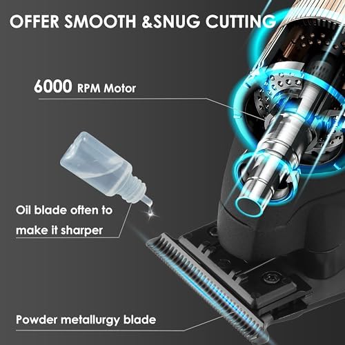 Kemei Original professional hair clipper side profile highlighting the anti slip body grip