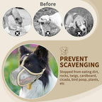 Adjustable strap system for small dog muzzle