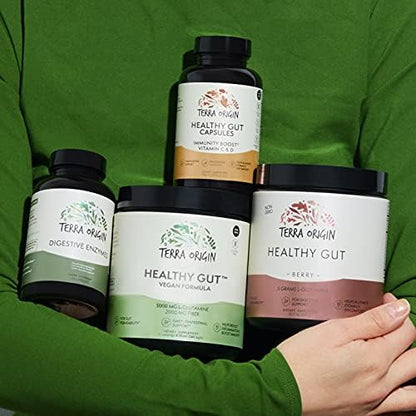 Terra Origin gut health powder side profile