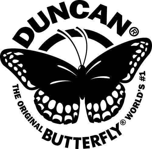 Duncan Butterfly Yo-Yo with string ready for tricks