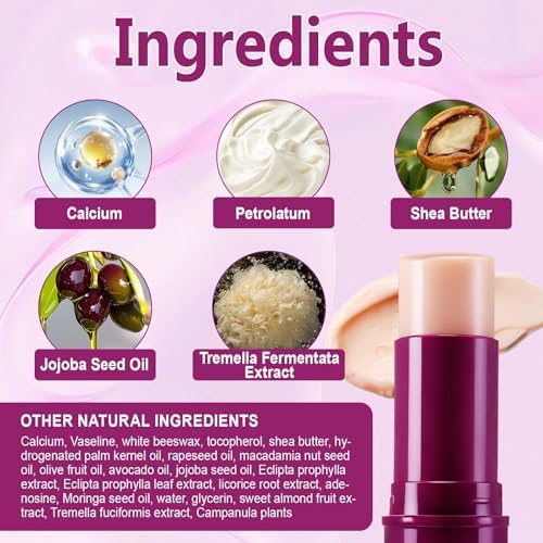 Anti aging calcium stick balm for under eye treatment and dark circles reduction