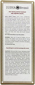 Surya Brasil Henna Chocolate Cream natural hair color results