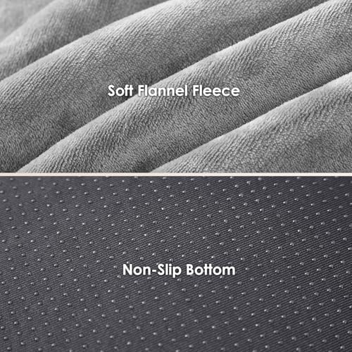 EHEYCIGA washable dog bed replacement cover zipper mechanism demonstration