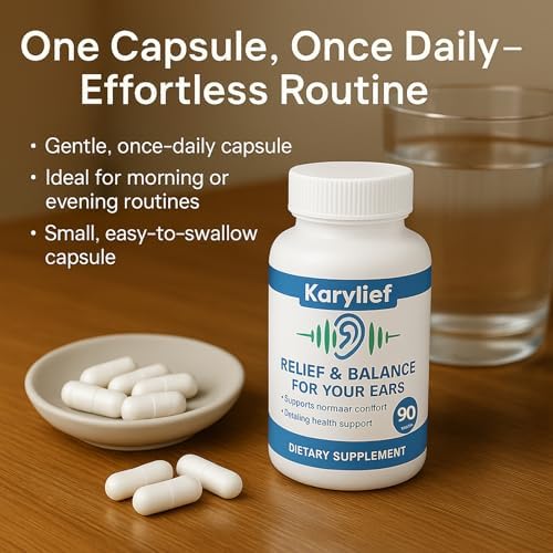 Karylief capsules container close up view